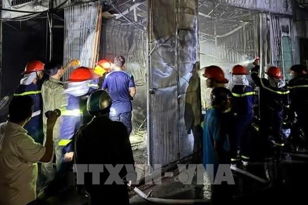 Đồng Tháp: Cháy chợ Bình Hàng Tây lúc rạng sáng