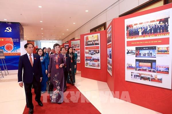 TTXVN tổ chức triển lãm ảnh tại Đại hội đại biểu Đảng bộ Chính phủ lần thứ nhất