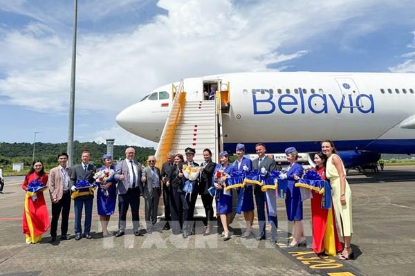 Hãng hàng không Belarus mở đường bay thẳng tới đảo Phú Quốc