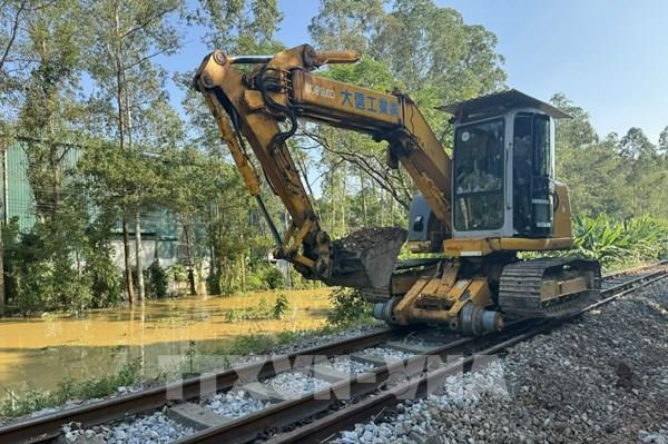 Tuyến đường sắt Hà Nội - Thái Nguyên dự kiến thông tuyến đêm 12/10