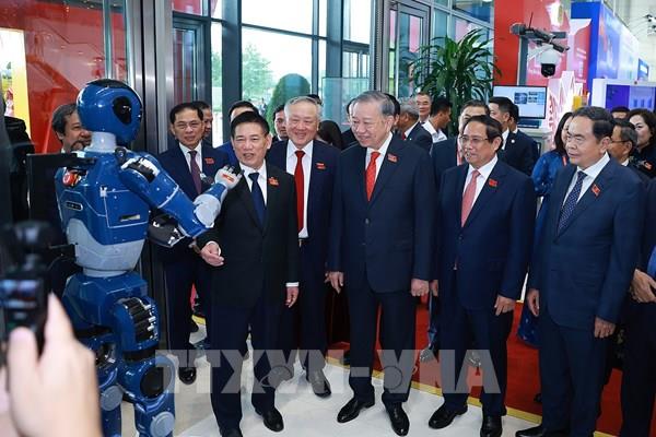 Hình ảnh khai mạc Đại hội đại biểu Đảng bộ Chính phủ lần thứ nhất, nhiệm kỳ 2025 -2030