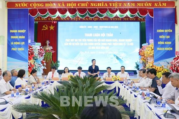 Doanh nghiệp là trung tâm, là động lực phát triển kinh tế – xã hội