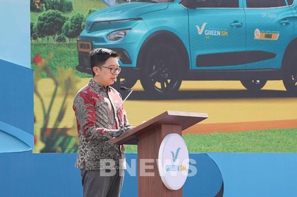 Green SM chính thức ra mắt dịch vụ taxi điện cao cấp tại Surabaya (Indonesia)