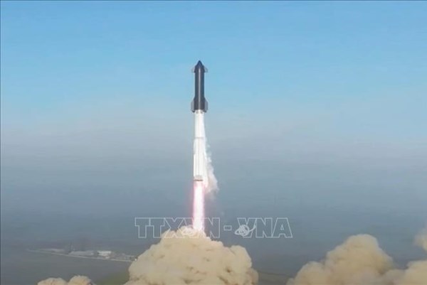 SpaceX phóng thử thành công tên lửa Starship thế hệ mới
