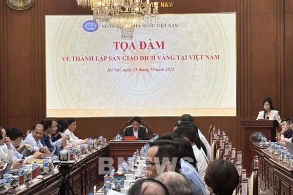 Xem xét thành lập Sàn giao dịch vàng