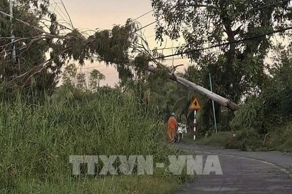Đồng Tháp khẩn trương khắc phục thiệt hại sau dông lốc