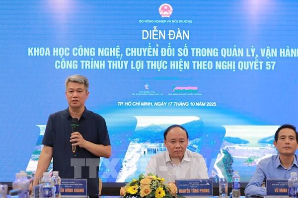 Chuyển đổi số trong quản lý, vận hành công trình thuỷ lợi