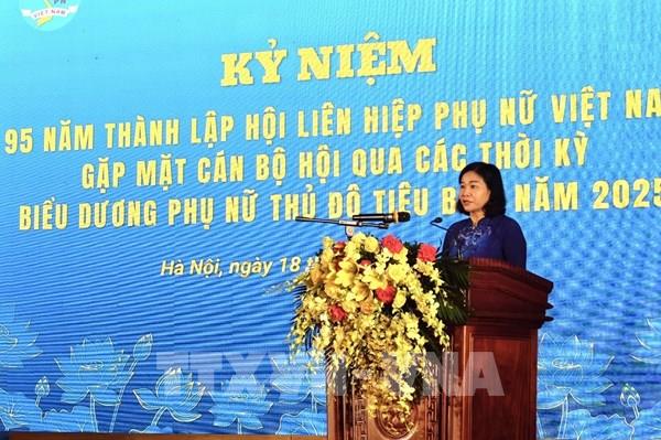 Ngày Phụ vữ Việt Nam 20/10: Phụ nữ Thủ đô khẳng định vị thế trong kỷ nguyên mới
