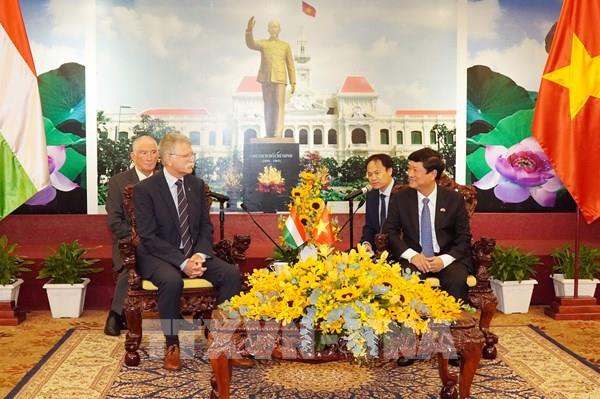 Chủ tịch Quốc hội Hungary: TP Hồ Chí Minh đã phát triển vượt bậc về mọi mặt