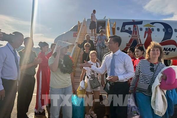 Đặc khu Phú Quốc đón các chuyến bay quốc tế trong mùa cao điểm du lịch