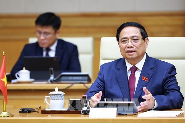 Thủ tướng Phạm Minh Chính hội kiến Chủ tịch Quốc hội Hungary
