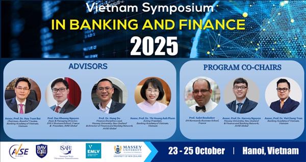 Sắp diễn ra Hội thảo Ngân hàng và Tài chính Việt Nam 2025