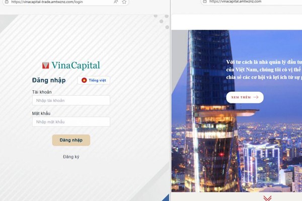 Ủy ban Chứng khoán Nhà nước cảnh báo giả mạo VinaCapital để lừa đảo