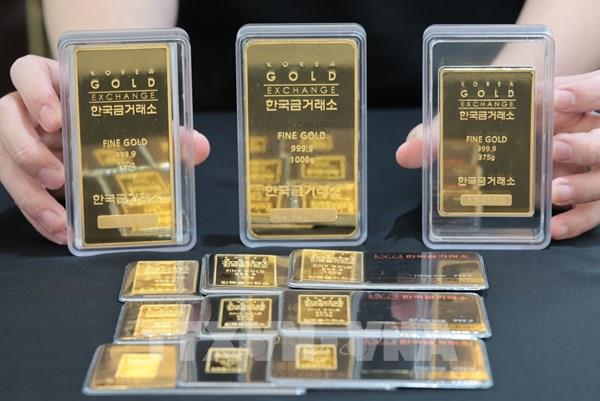 Giá vàng giảm gần 8% trong 2 ngày