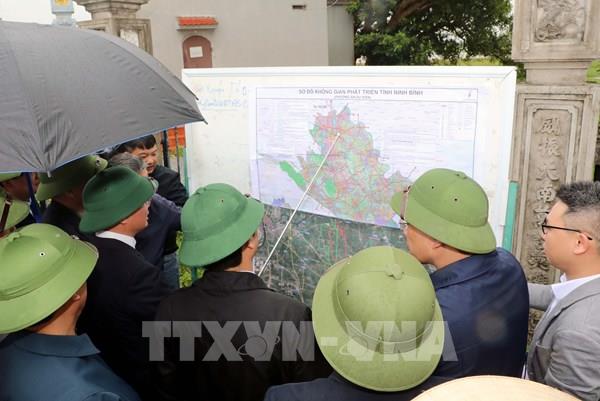 Ninh Bình khảo sát vị trí cảng hàng không quốc tế và hàng loạt dự án chiến lược