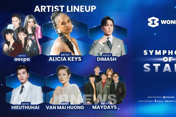 Alicia Keys, aespa, Dimash hội tụ tại đại nhạc hội 8Wonder Winter 2025