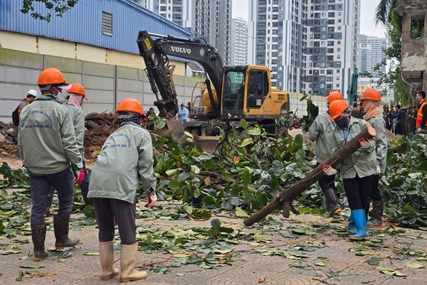 Hà Nội giải tỏa mặt bằng dự án giao thông kết nối đường Vành đai 2