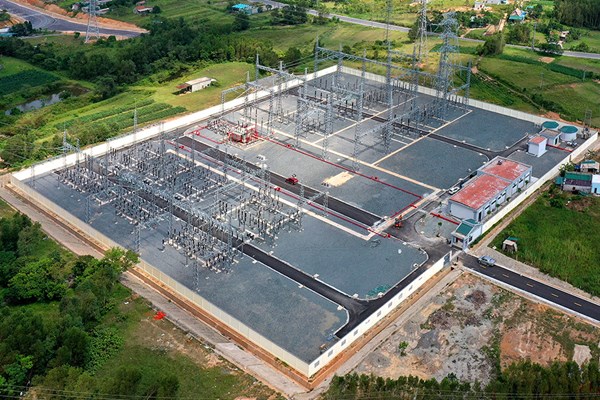 Hoàn thành toàn bộ dự án trạm biến áp 220kV Vũng Áng và đấu nối