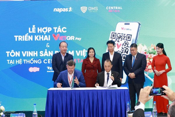 NAPAS thúc đẩy tiêu dùng hàng Việt qua thanh toán số VietQR