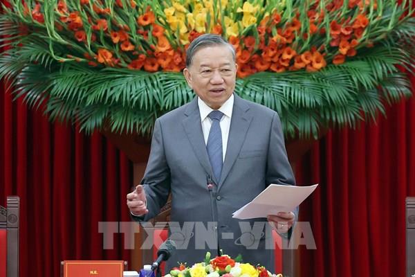 Tổng Bí thư Tô Lâm tiếp Đoàn đại biểu tham dự Hội thảo quốc tế Việt Nam học lần thứ 7