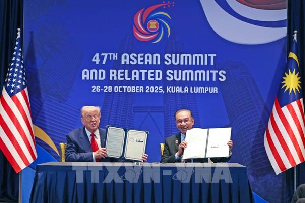 Malaysia và Mỹ đạt thỏa thuận về Hiệp định thương mại đối ứng