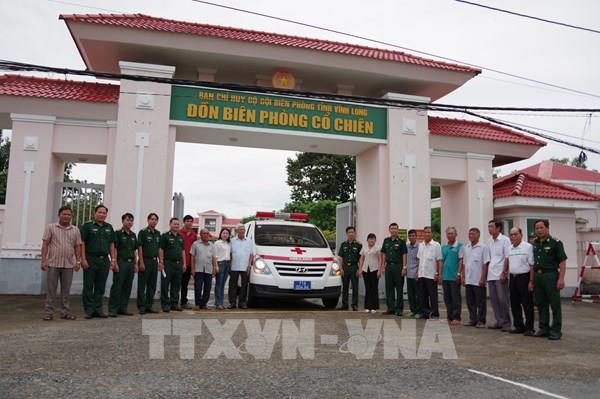 Biên phòng Vĩnh Long lan tỏa yêu thương với "Xe cứu thương 0 đồng”