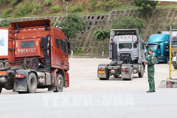 Thông quan xuất khẩu sầu riêng qua cửa khẩu Lạng Sơn thông suốt