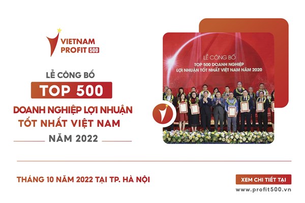 Vietnam Report công bố Top 500 doanh nghiệp lợi nhuận tốt nhất 2025