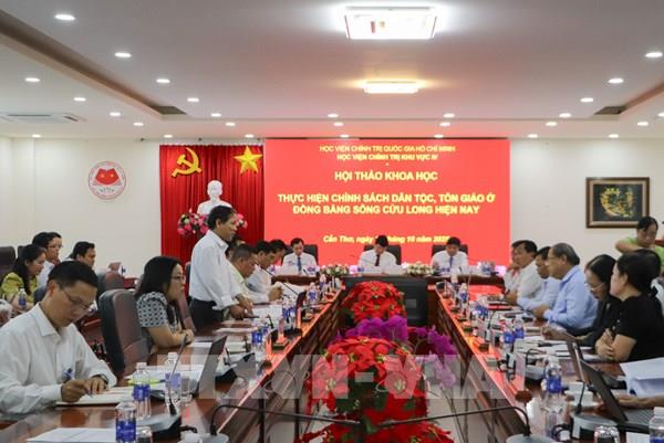 Đề xuất nhiều giải pháp nâng cao hiệu quả chính sách dân tộc, tôn giáo