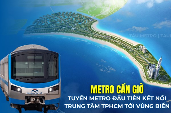 Điều chỉnh điểm đầu metro Cần Giờ về Bến Thành, kết nối metro số 1
