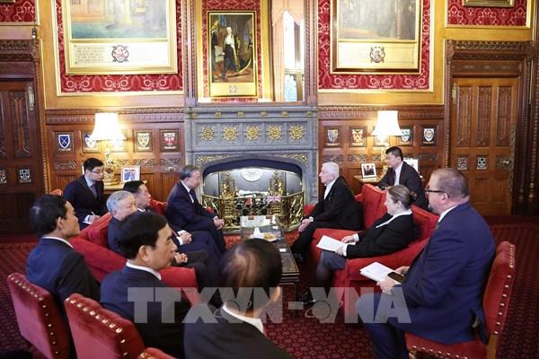 Tổng Bí thư Tô Lâm hội kiến Chủ tịch Hạ viện Anh Lindsay Hoyle