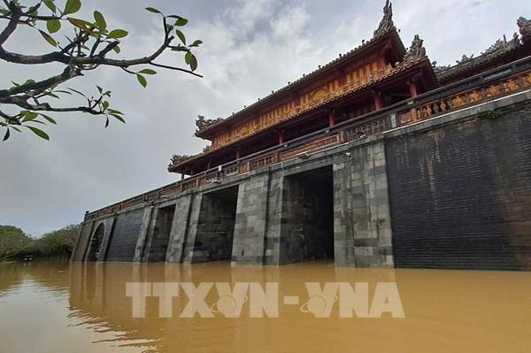 Huế: Xử lý khẩn cấp, gia cố đoạn tường thành phía Bắc Hoàng thành