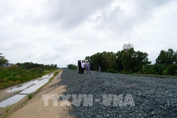"Chạy đua” tiến độ đường Hồ Chí Minh đoạn qua An Giang