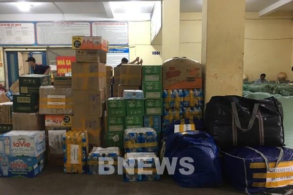 Ngành đường sắt miễn phí vận chuyển hàng hoá cứu trợ cho miền Trung