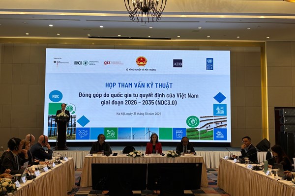 Tham vấn kỹ thuật về xây dựng Đóng góp do quốc gia tự quyết định giai đoạn 2026 - 2035
