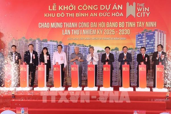 Tây Ninh khởi công dự án khu đô thị gần 9.300 tỷ đồng