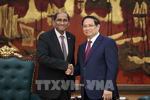 Thủ tướng Phạm Minh Chính tiếp Đại sứ Indonesia và Singapore đến chào từ biệt