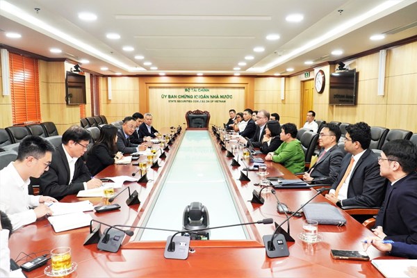 Ủy ban Chứng khoán Nhà nước làm việc với FTSE Russell về lộ trình nâng hạng