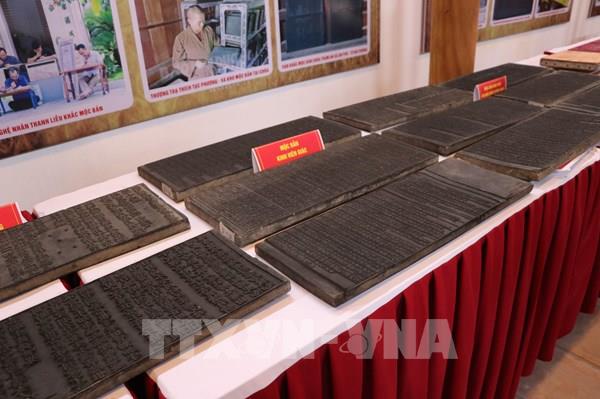 Công bố "Mộc bản chùa Trăm gian" là Bảo vật Quốc gia