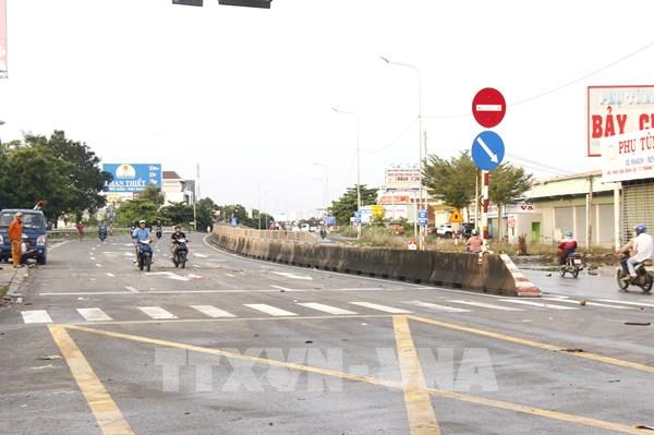 Lâm Đồng: Quốc lộ 1A lưu thông trở lại bình thường