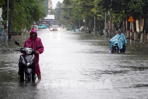 Quảng Ngãi mưa lớn tiếp tục gây ngập nhiều nơi trong tỉnh