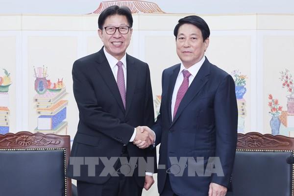 Chủ tịch nước Lương Cường tiếp Thị trưởng thành phố Busan, Hàn Quốc