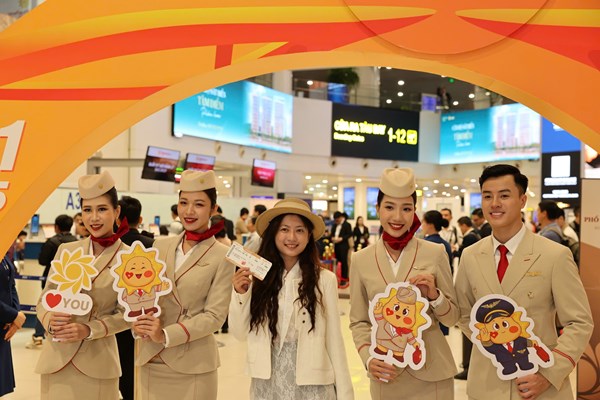 Sáng 1/11, Sun PhuQuoc Airways cất cánh những chuyến bay đầu tiên đến Phú Quốc