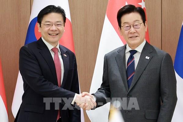 Hàn Quốc - Singapore nhất trí thiết lập quan hệ đối tác chiến lược