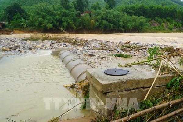Huế khắc phục sạt lở tại xã Khe Tre, đảm bảo an toàn cho người dân