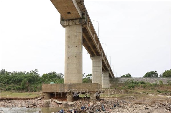 Kết quả kiểm tra, đánh giá sơ bộ hiện trạng hư hỏng tại cầu Sông Lô