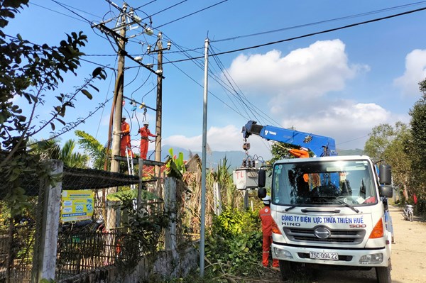 Lịch tạm ngừng cấp điện thành phố Huế ngày mai 8/11