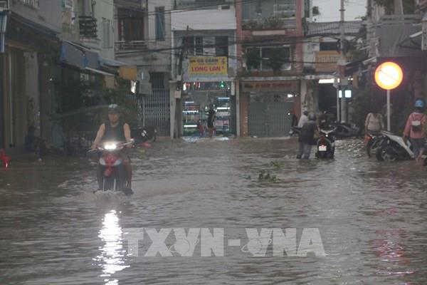 Vĩnh Long: Triều cường vượt mức báo động III, gây ngập diện rộng ​