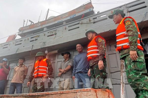 Xã đảo Nhơn Châu (Gia Lai) gấp rút ứng phó bão số 13