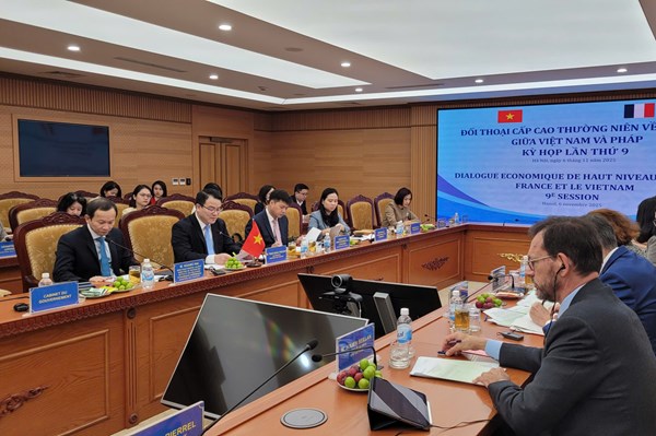 Diễn đàn Đối thoại cấp cao thường niên về kinh tế Việt Nam - Cộng hòa Pháp